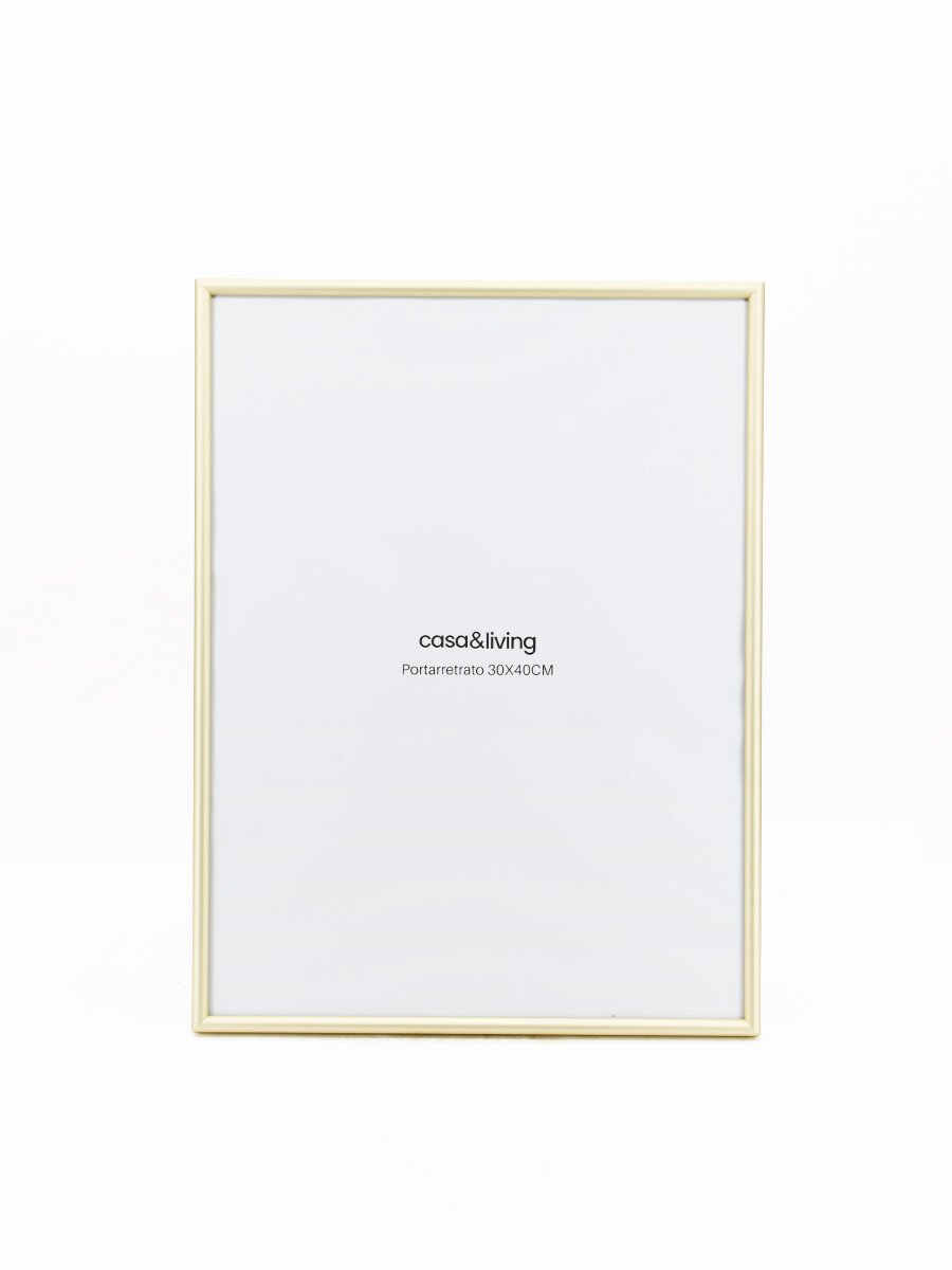 PORTARRETRATO - DORADO 