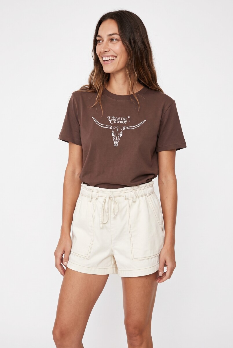 SHORT DINA - BLANCO 
