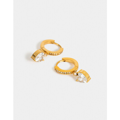 Argollas De Acero Quirúrgico Dorado