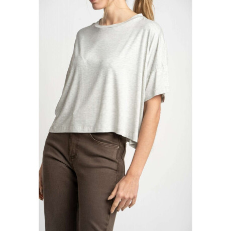 Remera Gris Melange