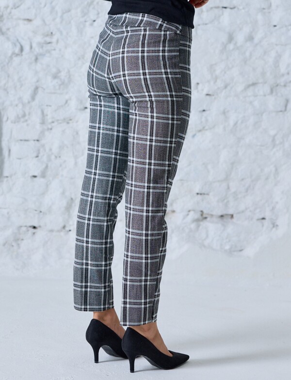 Pantalon Lurex NEGRO/BLANCO