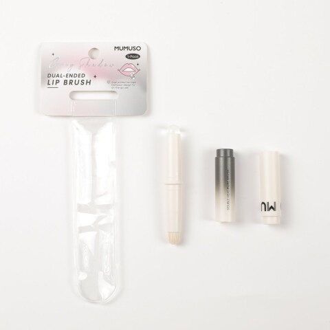 BROCHA DOBLE PARA LABIOS SERIE GREY SHADOW BROCHA DOBLE PARA LABIOS SERIE GREY SHADOW