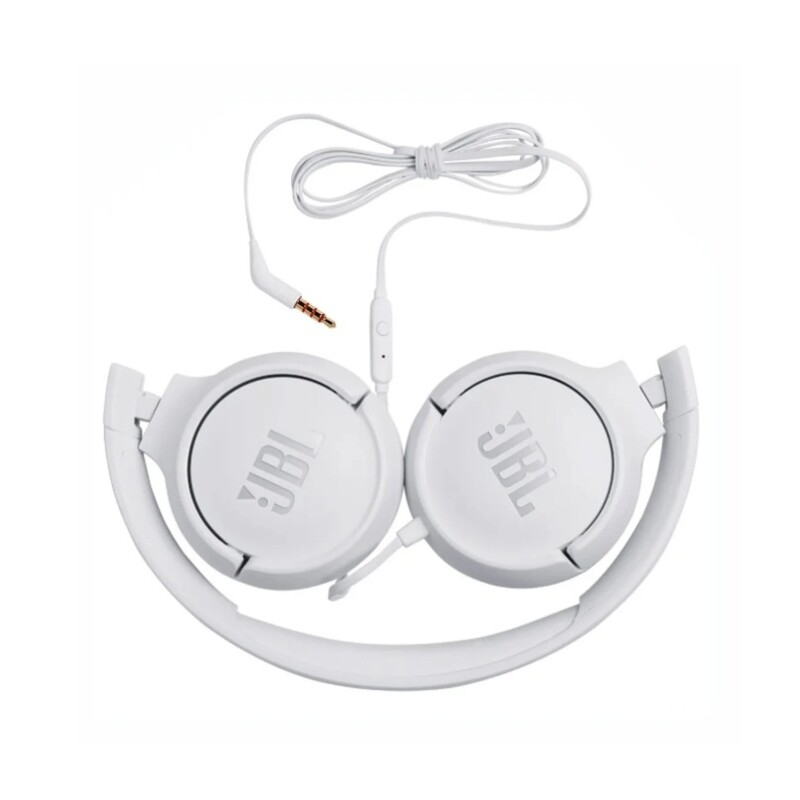 Auriculares JBL TUNE 500 Blanco Con Microfono Auriculares JBL TUNE 500 Blanco Con Microfono
