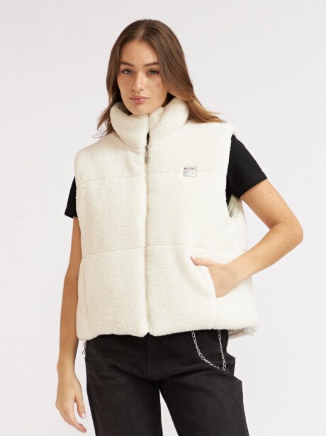 CHALECO NUBE CRUDO