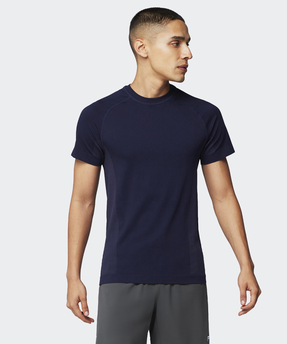 Remera Fabletics The Training Day - Azul 