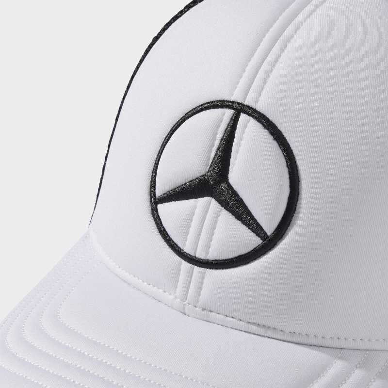 Gorro Adidas Trucker Snapback Star Mercedes Blanco