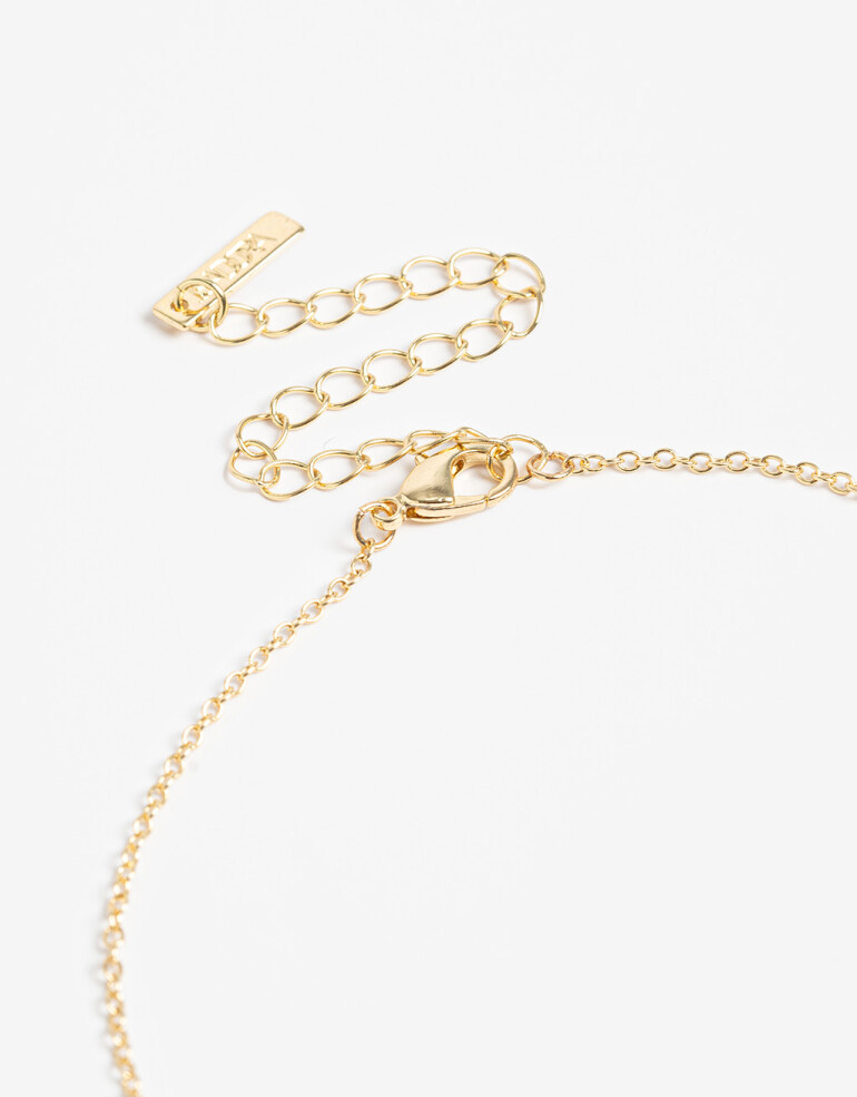 Cadena Corta con Dije Metal Cadena Corta Con Dije - Dorado