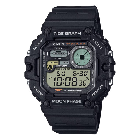 Reloj CASIO WS1700H-1AVDF en Resina Negro Esfera 48mm 0
