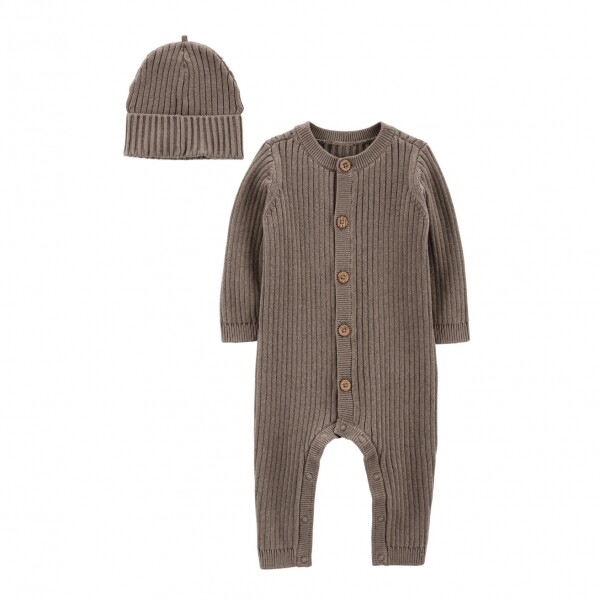Enterito Carters Tejido con Gorro 6M Enterito Carters Tejido con Gorro 6M