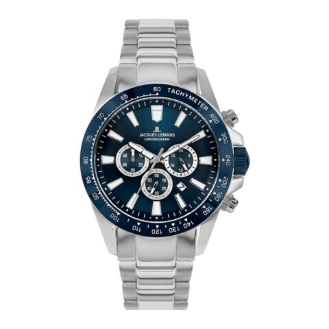 Reloj Jacques Lemans 1-2140F Liverpool cronógrafo de acero inoxidable Reloj Jacques Lemans 1-2140f Liverpool Cronógrafo De Acero Inoxidable