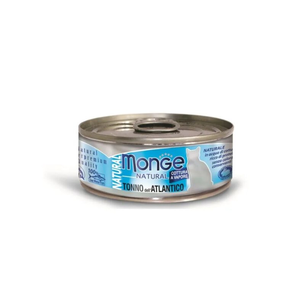 MONGE GATO LATA ATLANTIC TUNA 80GR - Monge Gato Lata Atlantic Tuna 80gr 