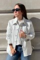 Camisa fio larga Blanca