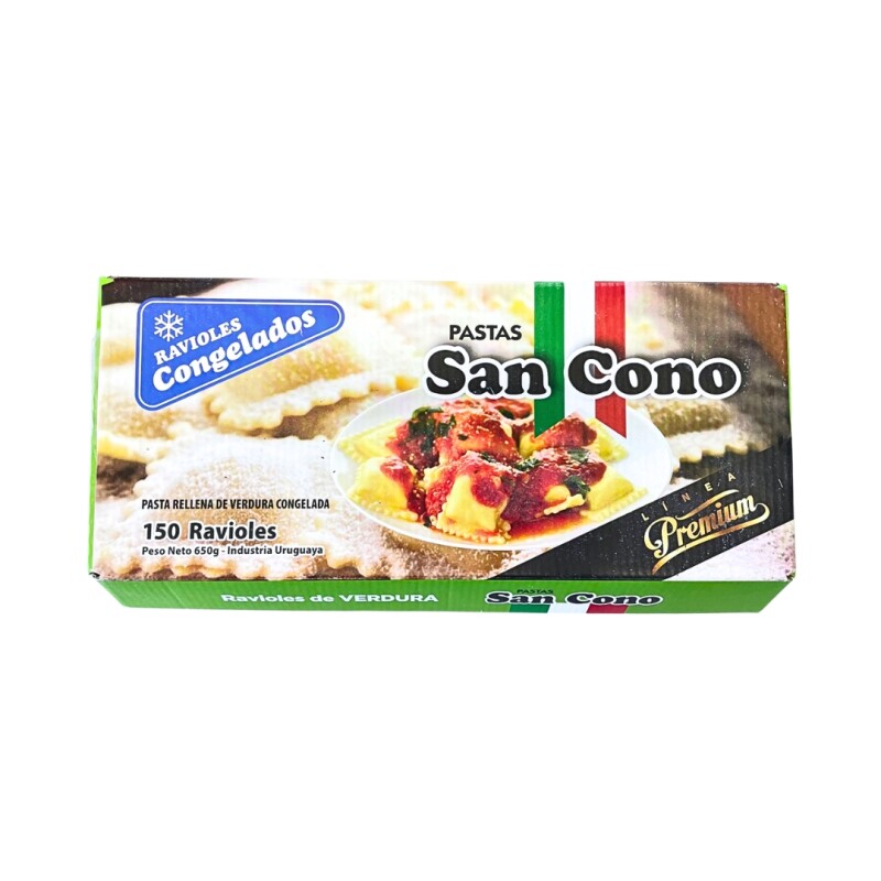 Ravioles San Cono - 150 ud. - 650 g - Verdura