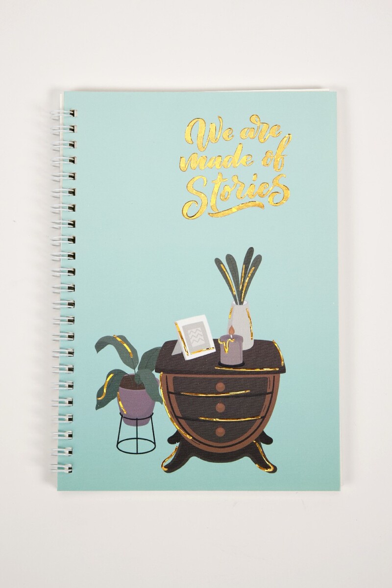 Cuaderno Ryden A5 70g 80 Hojas - Estampado 2 