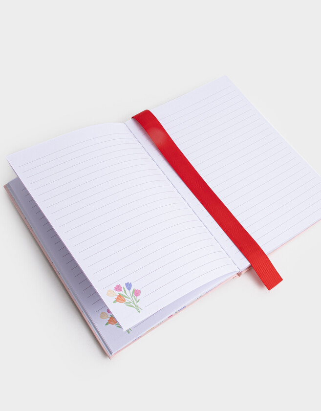 Anotadores Cuadernos y Memos Cuaderno A5 Calado - Rosa Claro