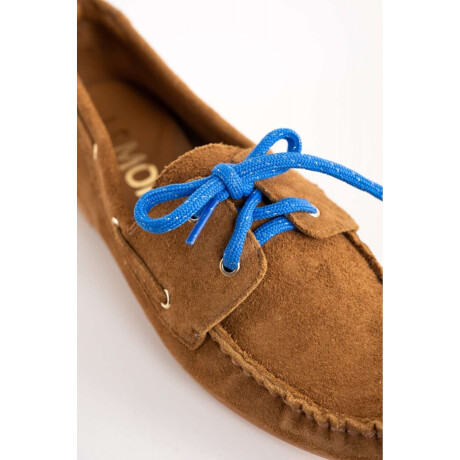 Mocasin Gamuza Camel