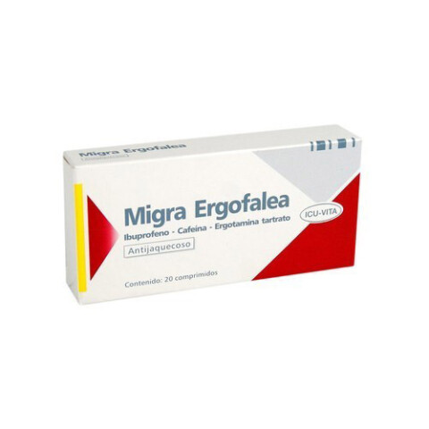 Migra ergofalea X20 comprimidos