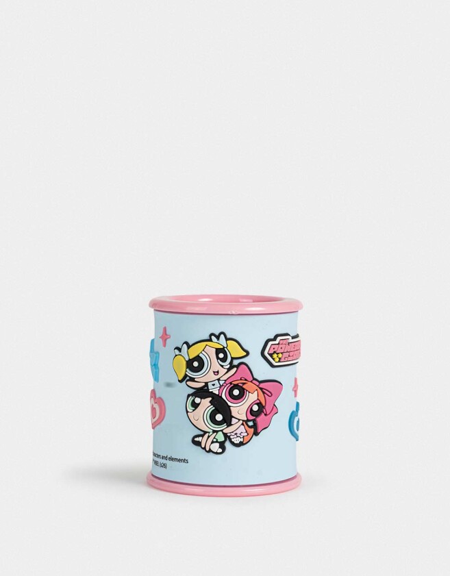 Útiles Varios Silicona Sacapuntas Chicas Superpoderosas - Rosa Claro