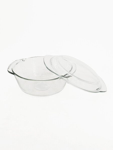 RECIPIENTE VIDRIO TEMPLADO TRANSPARENTE