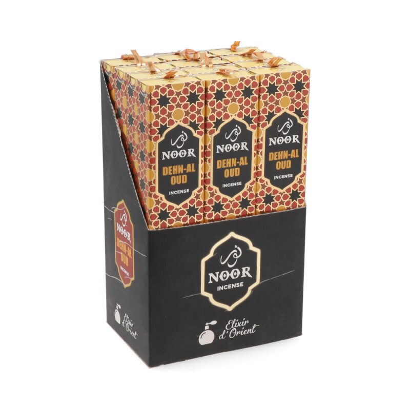 INCIENSO HARI DARSHAN NOOR CAJA X12 Noor Oud Denh-al Oud