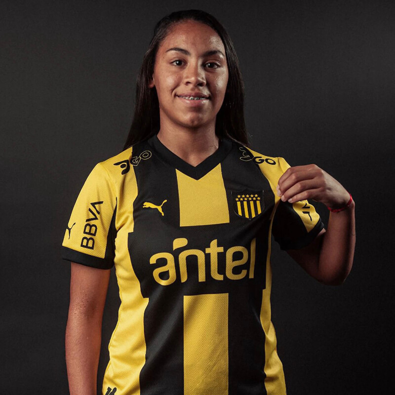 Camiseta de Mujer Puma Peñarol Amarillo - Negro