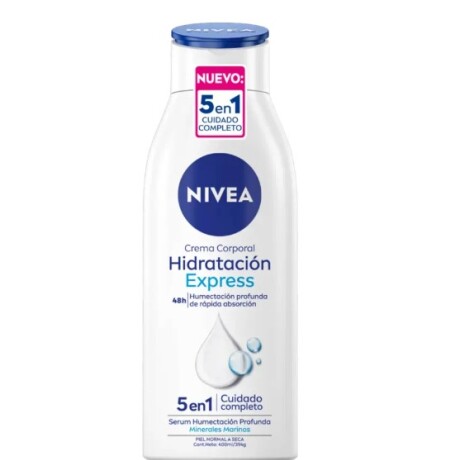 Nivea crema corporal Hidratación Express 5 en 1 400 ml