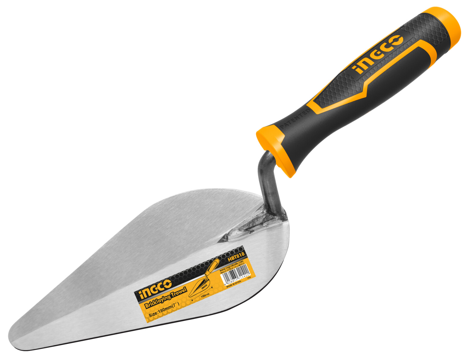 CUCHARA DE ALBANIL 8´´ 20 CM INGCO HBT818 