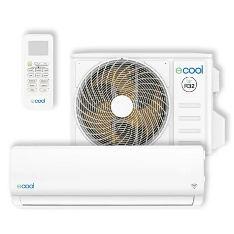 Aire Acondicionado inverter Ecool con Wifi 9000 BTU Blanco Aire Acondicionado inverter Ecool con Wifi 9000 BTU Blanco