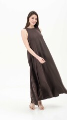 VESTIDO LIZE MARRÓN