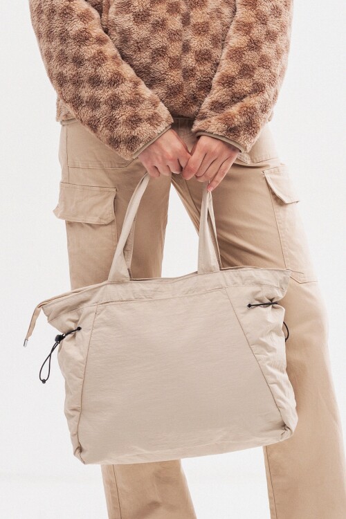 Cartera Volos Beige