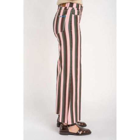 Jean Flared Rayado Multi