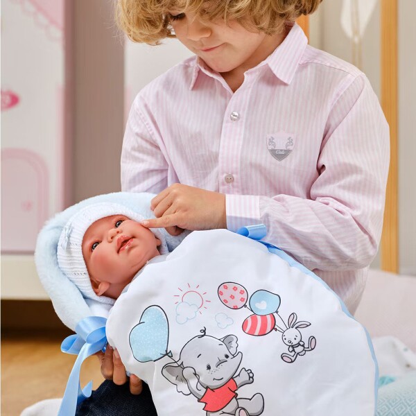 PIjama Ropa Muñeco 44cm Llorens Complemento Saco Dormir Niño Variante Modelo Vestido