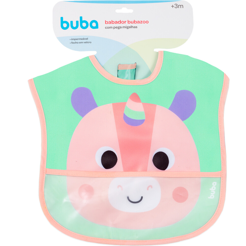 Babero alimentacion BUBAZOO BUBA unicornio