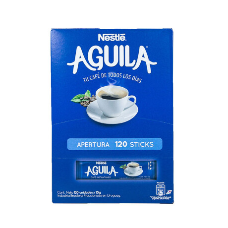 Café Aguila Stick 1.5grs x120 unidades Café Aguila Stick 1.5grs x120 unidades