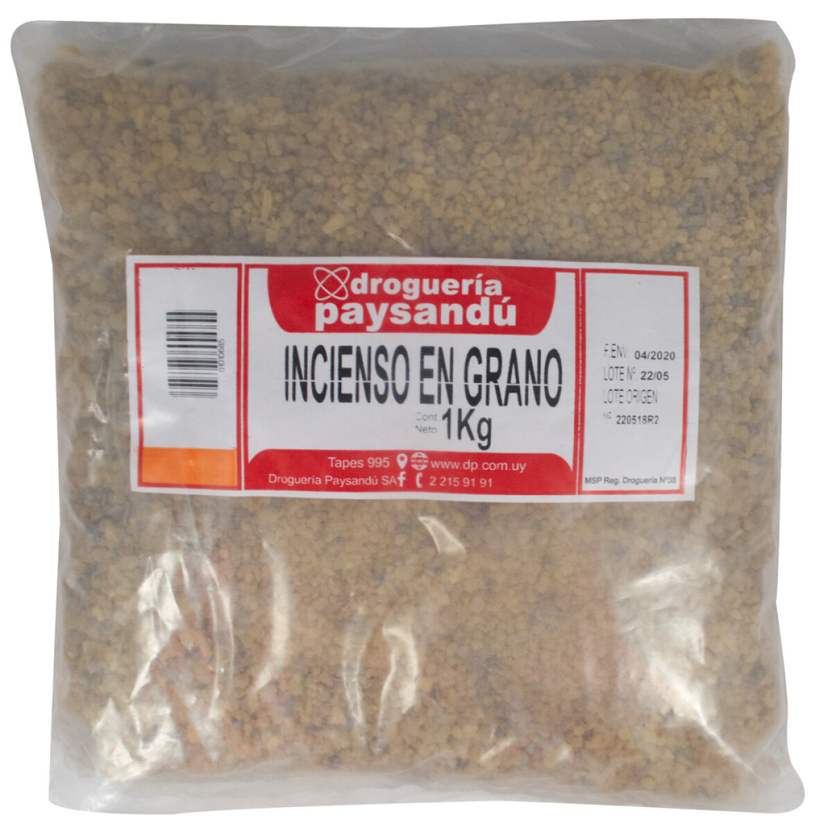 Incienso en Grano - 1 Kg 