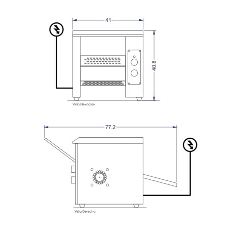 Tostadora Eléctrica de Cinta Tostadora Eléctrica de Cinta