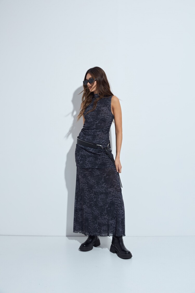 VESTIDO MINT Animal Print