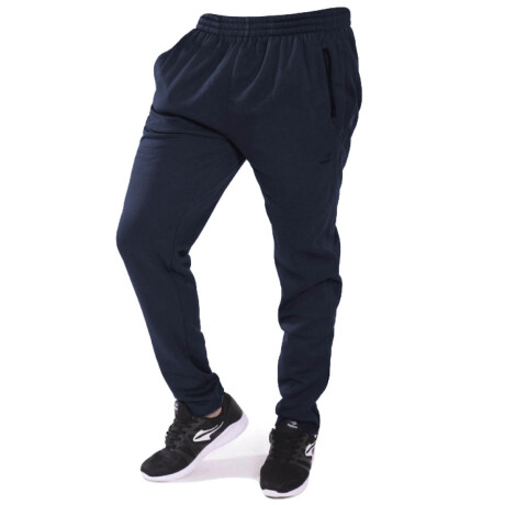 Pantalon Topper Jogger Deportivo Chupín Para Hombre Azul Oscuro