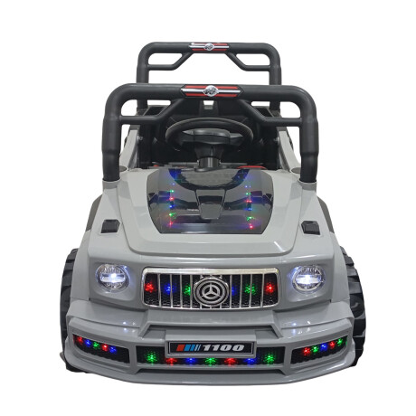 Auto A Bateria Cuatriciclo Wagon 4x4 C/control Remoto Gris