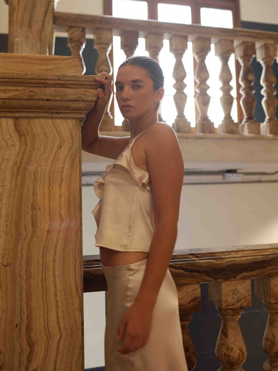 TOP SERENA - BEIGE 