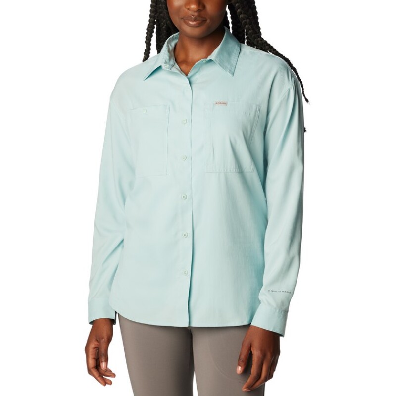 Camisa Silver Ridge Utility Mujer AQUA HAZE