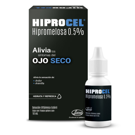 Hiprocel 0,5% Solución Oftálmica x 10 ml Hiprocel 0,5% Solución Oftálmica x 10 ml