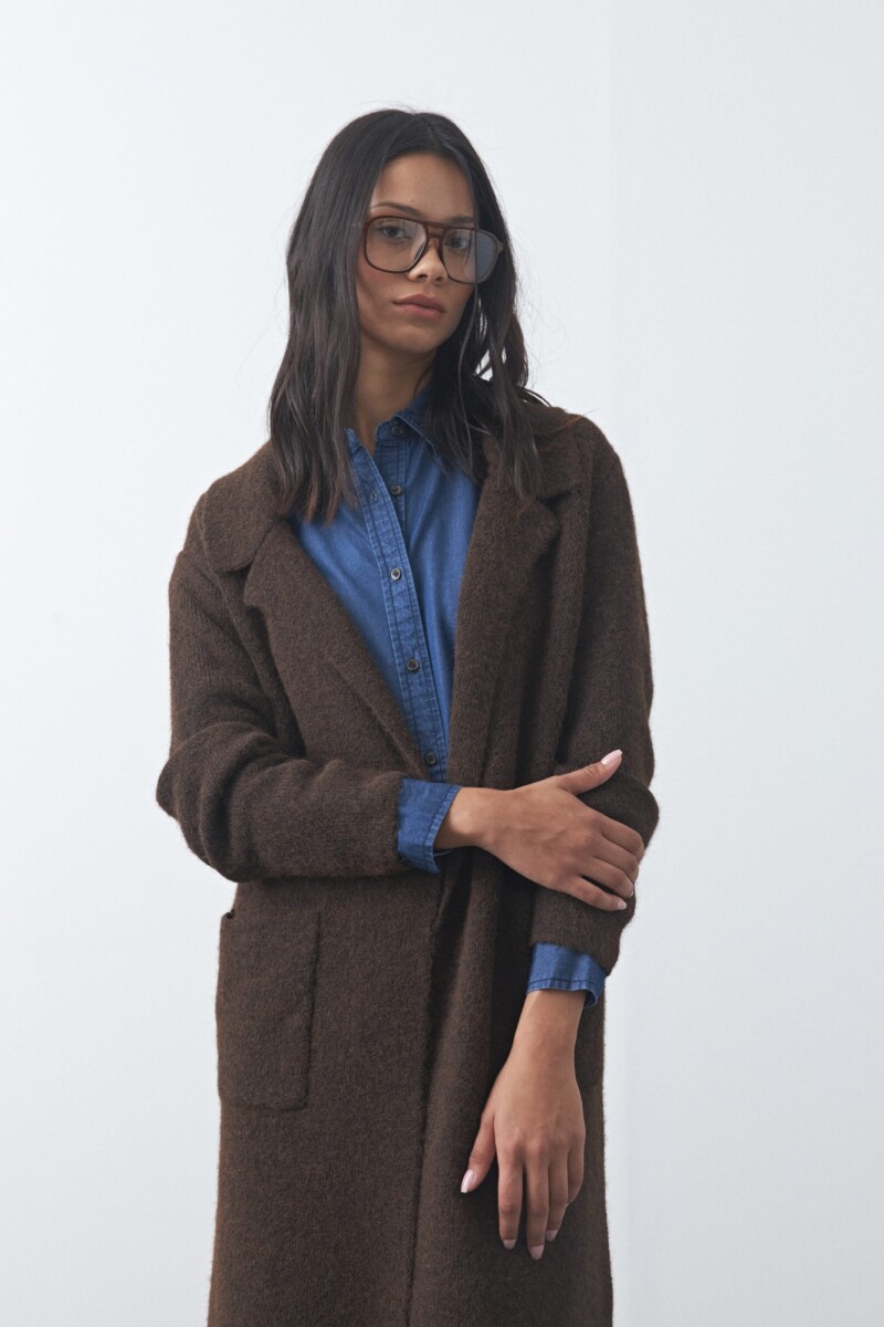 CARDIGAN BELORA Chocolate