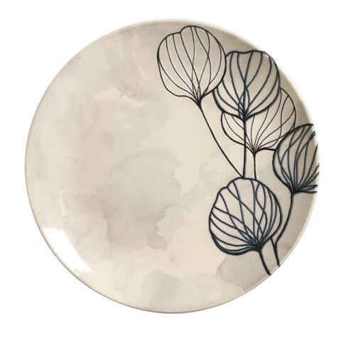 PLATO DE MESA CERAM PLATINUM BLUE PORTO D27.5CM PLATO DE MESA CERAM PLATINUM BLUE PORTO D27.5CM