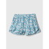 BRANNANS SHORT LIGHT BLUE FLORAL