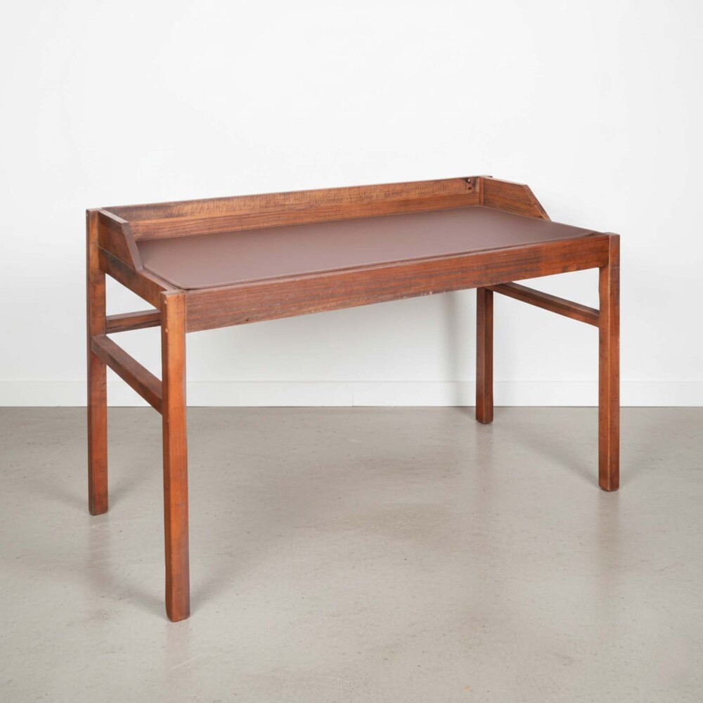 ESCRITORIO MARRÓN MADERA JOB