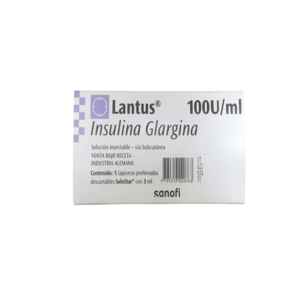 LANTUS INS.GLARGINA 100 UI SOLOSTAR 3 ML