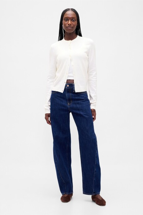 Saco Cashsoft Mujer Ivory Frost