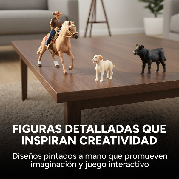 Set Figuras Granja Granjero Caballo Vaca Perro Schleich Set Figuras Granja Granjero Caballo Vaca Perro Schleich