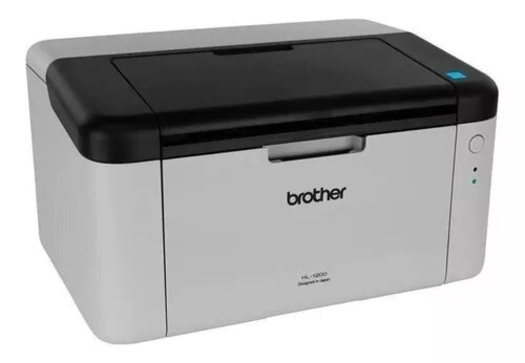 Impresora Simple Función Brother Láser Usb Hl-1200 Blanca Y Negra 220v - 240v 